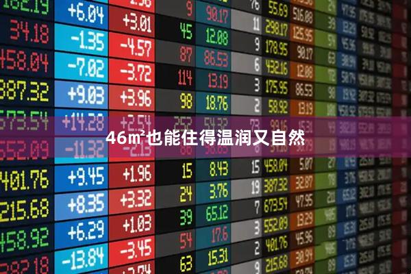 46㎡也能住得温润又自然